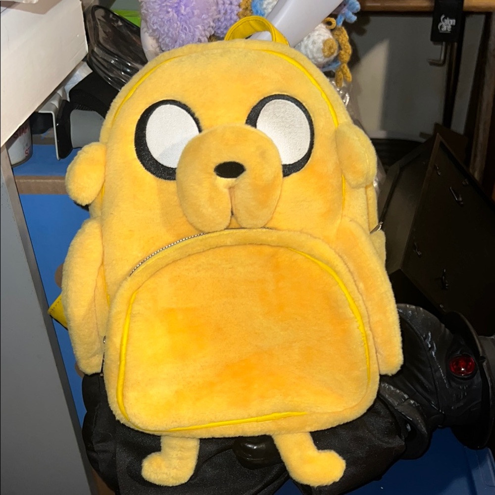 Adventure Time Jake Plush Backpack